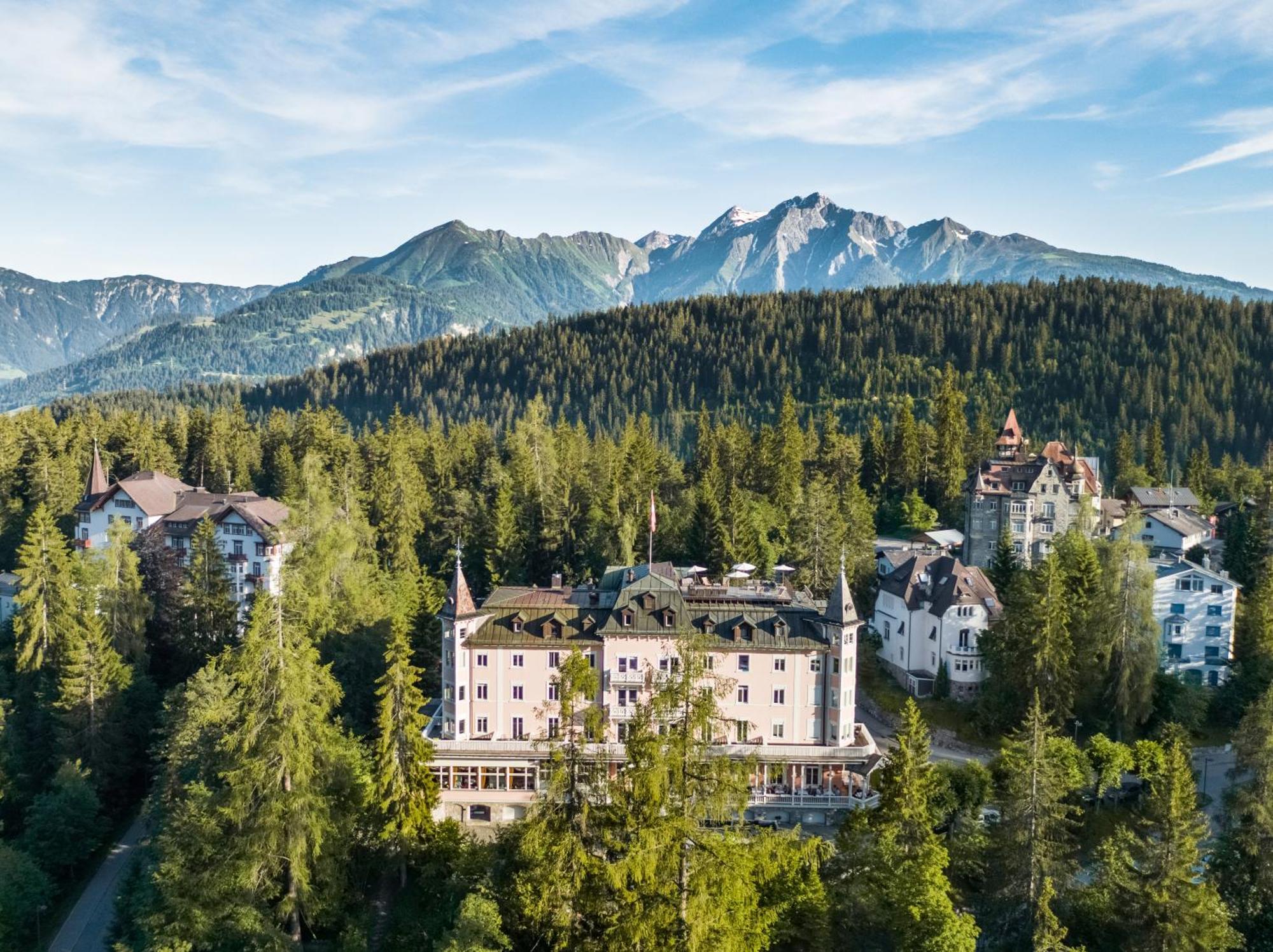 Romantik Hotel Schweizerhof & Spa Flims Exterior foto